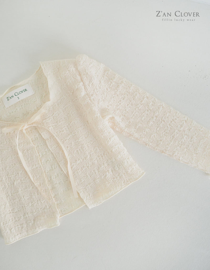 Zan Clover - Korean Children Fashion - #discoveringself - Strap Cardigan - 7