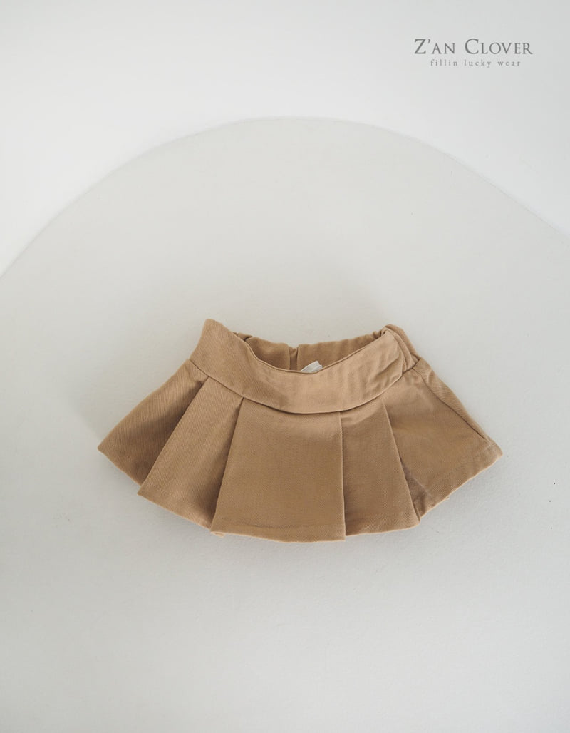 Zan Clover - Korean Children Fashion - #fashionkids - Micro Big Pleats Skirt - 5