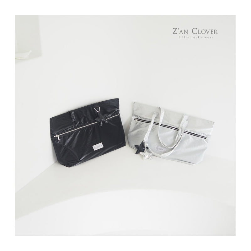 Zan Clover - Korean Children Fashion - #fashionkids - Oversize Shopper Bag
