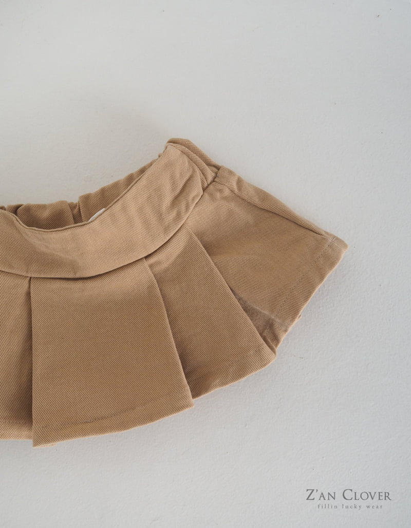 Zan Clover - Korean Children Fashion - #kidsshorts - Micro Big Pleats Skirt - 6