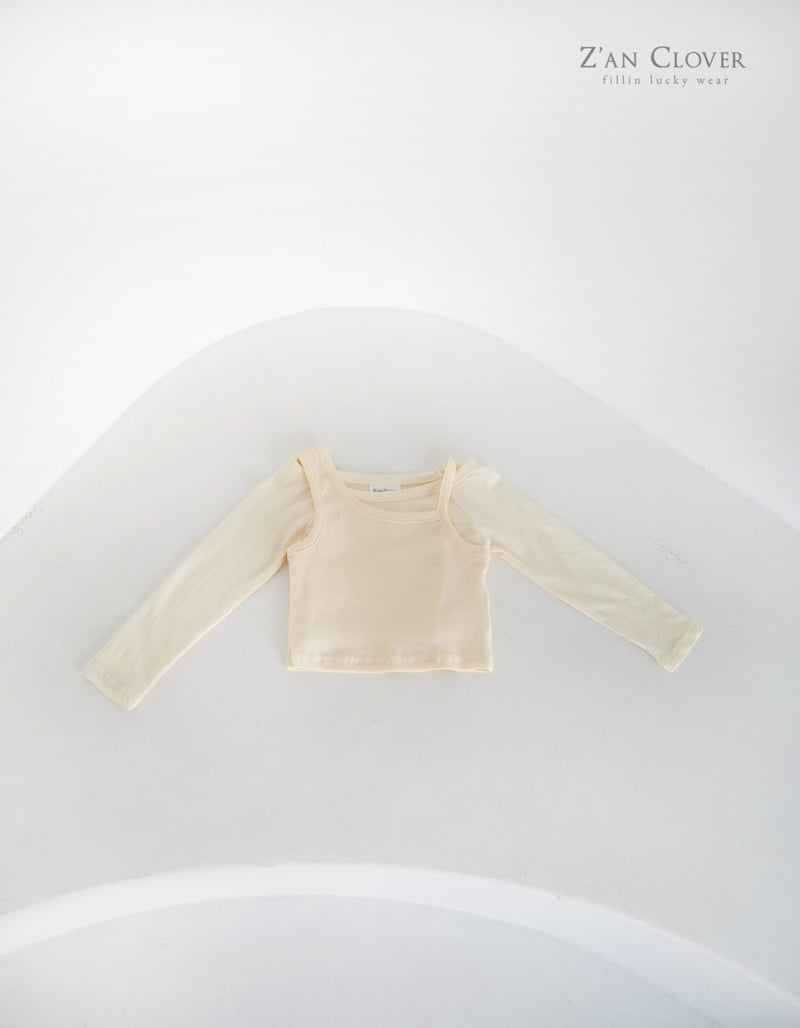 Zan Clover - Korean Children Fashion - #kidsshorts - Layered Set - 10