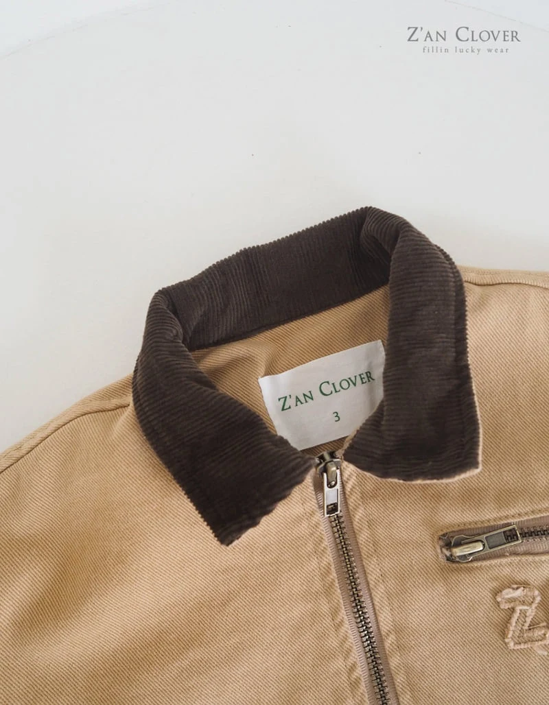 Zan Clover - Korean Children Fashion - #kidsshorts - ZAC Work Jacket - 8