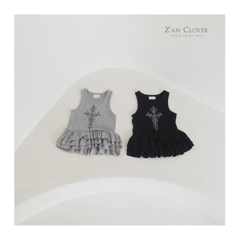 Zan Clover - Korean Children Fashion - #kidsshorts - Layered Mini One-piece