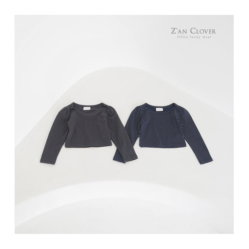 Zan Clover - Korean Children Fashion - #kidsstore - Dot Cross Tee