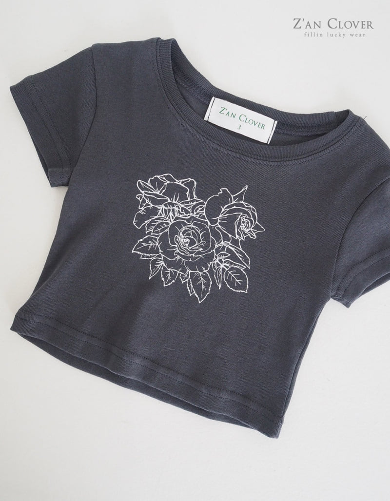 Zan Clover - Korean Children Fashion - #kidzfashiontrend - Rose Tee - 9