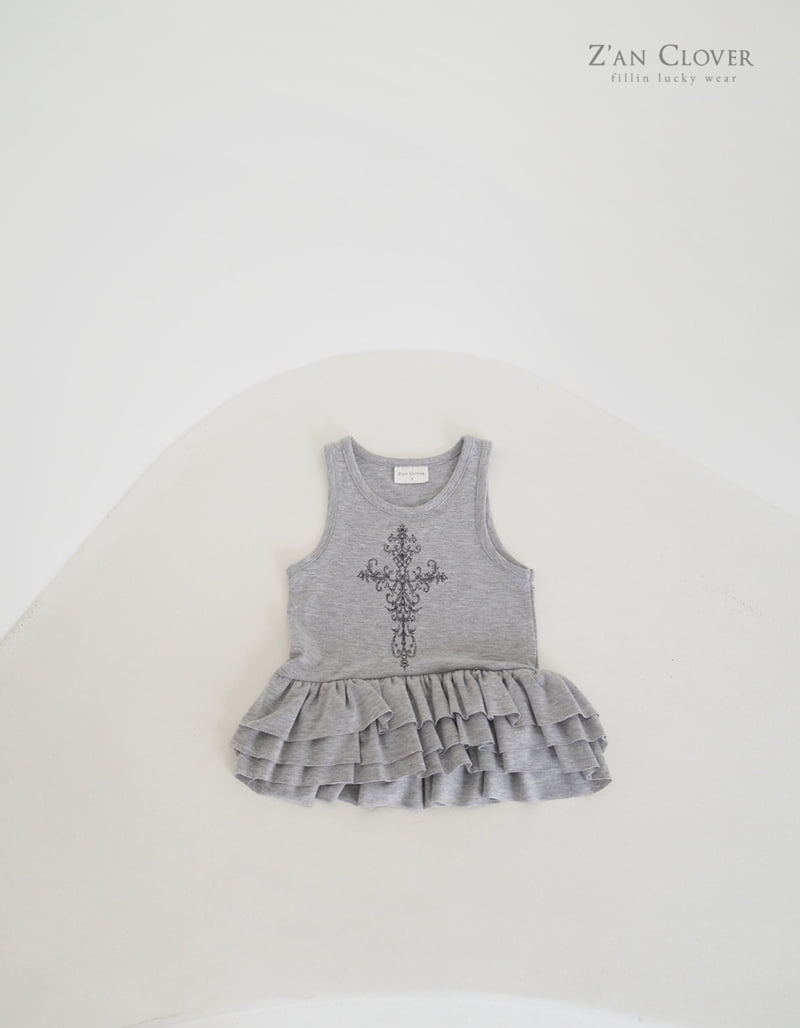 Zan Clover - Korean Children Fashion - #littlefashionista - Layered Mini One-piece - 5