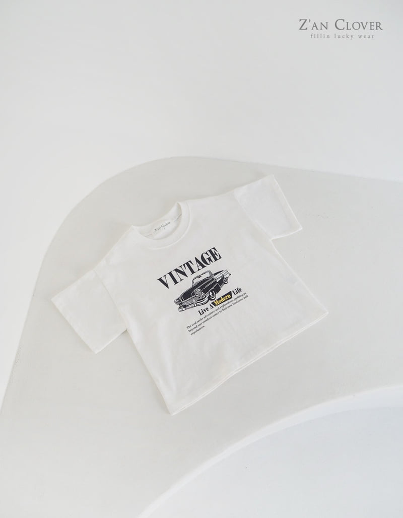 Zan Clover - Korean Children Fashion - #littlefashionista - Vintage Tee - 6