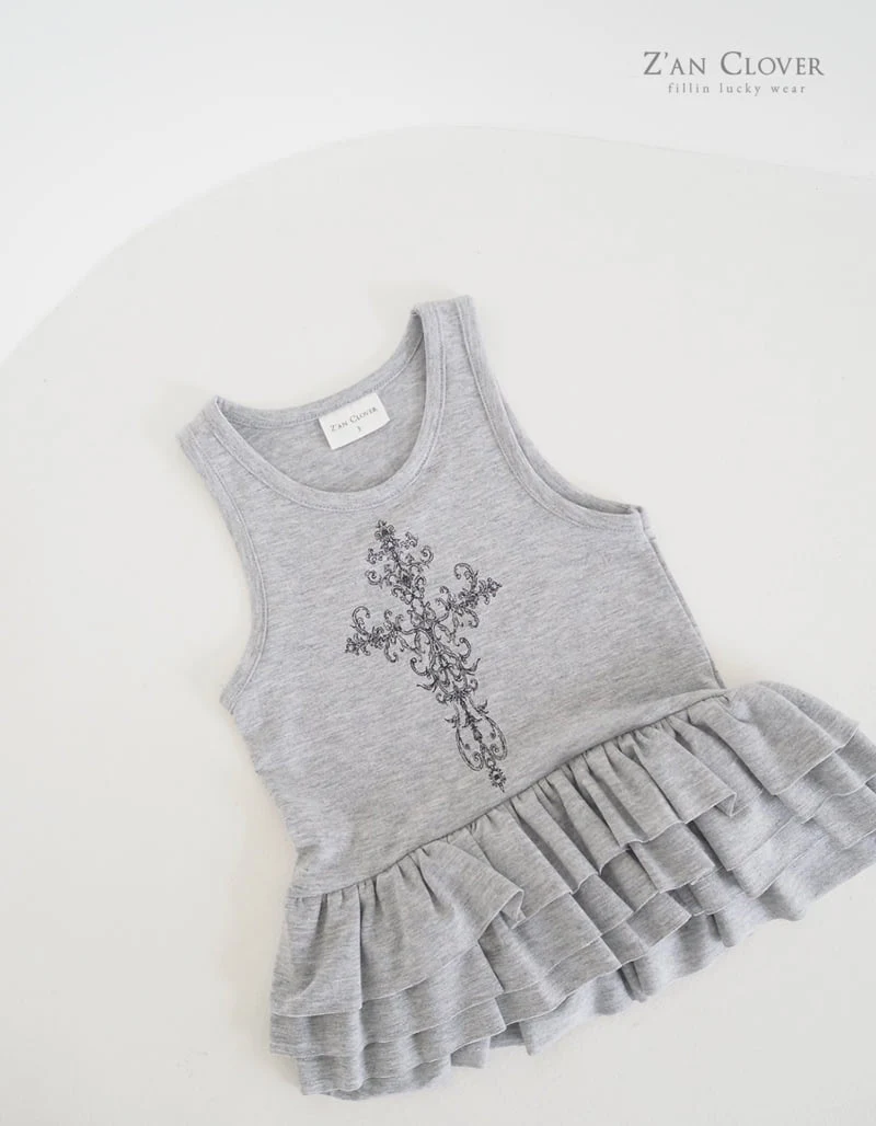 Zan Clover - Korean Children Fashion - #magicofchildhood - Layered Mini One-piece - 6