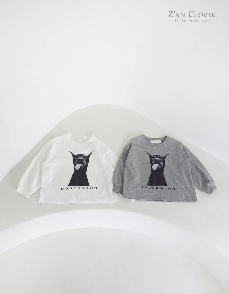 Zan Clover - Korean Children Fashion - #littlefashionista - Doberman Tee - 4