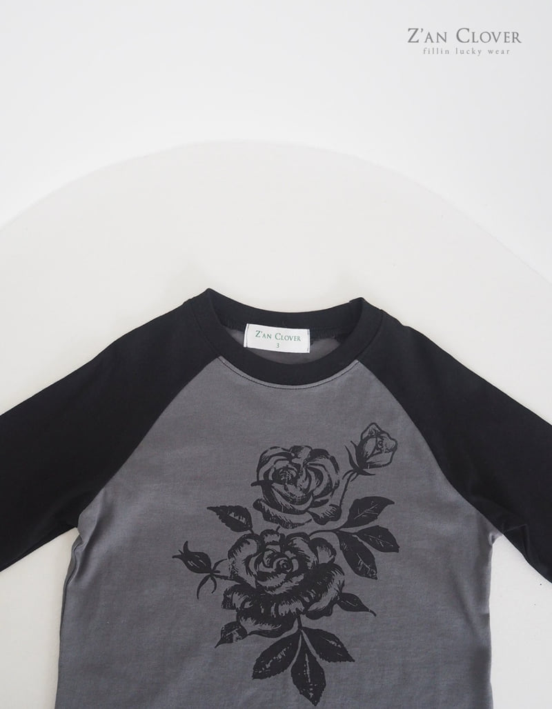Zan Clover - Korean Children Fashion - #magicofchildhood - Vintage Rose Tee - 10