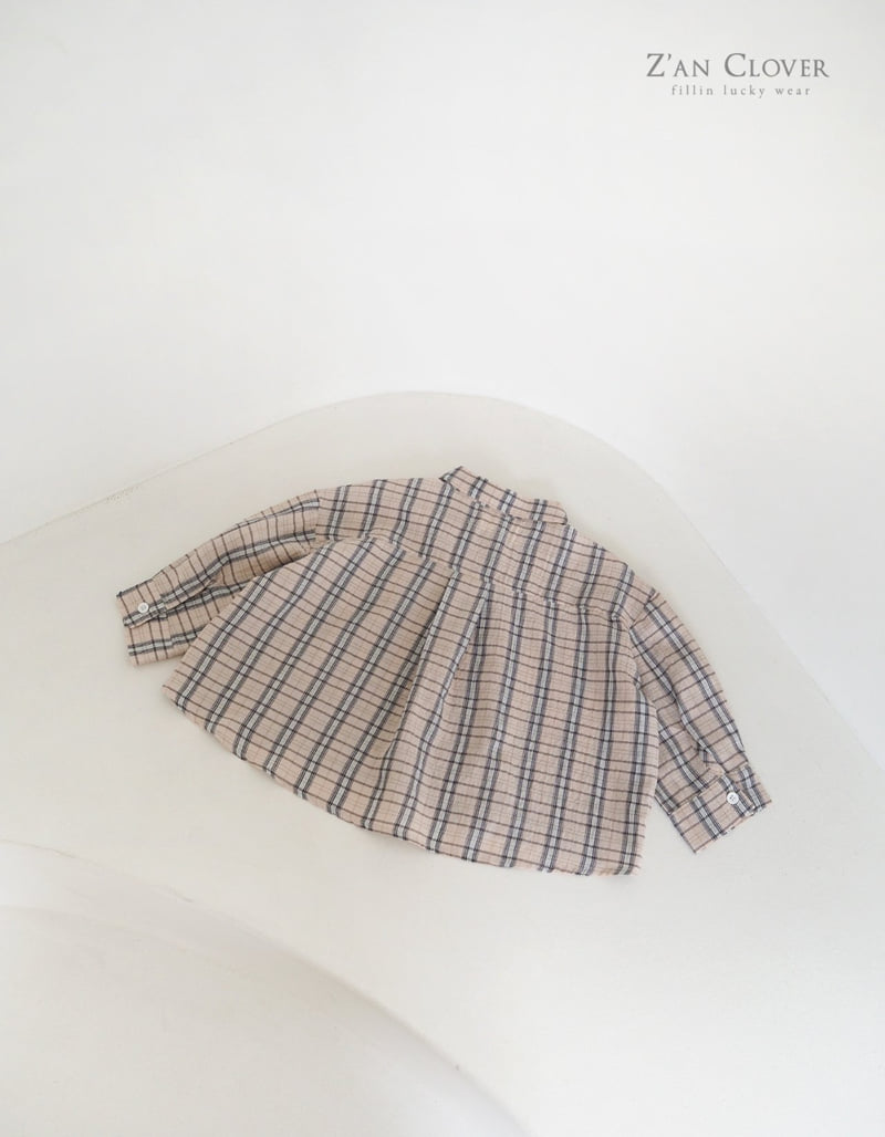 Zan Clover - Korean Children Fashion - #magicofchildhood - Change Check Shirt - 8