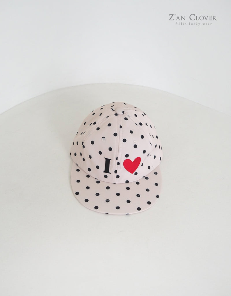Zan Clover - Korean Children Fashion - #magicofchildhood - Love Dot Cap - 5