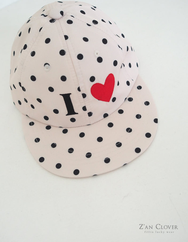 Zan Clover - Korean Children Fashion - #minifashionista - Love Dot Cap - 6