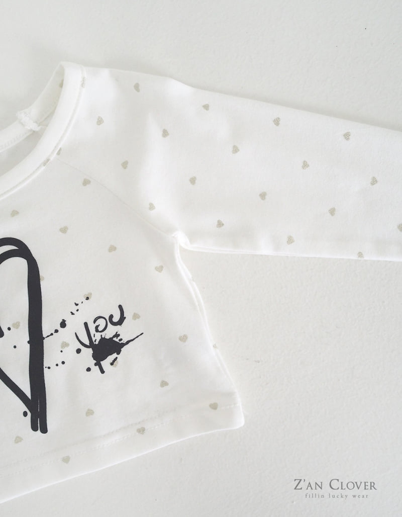 Zan Clover - Korean Children Fashion - #prettylittlegirls - You Heart Tee - 7