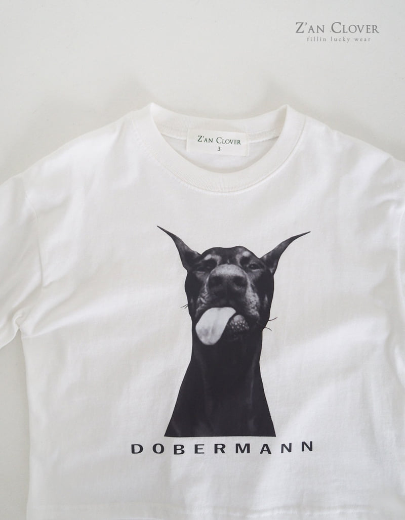 Zan Clover - Korean Children Fashion - #prettylittlegirls - Doberman Tee - 6
