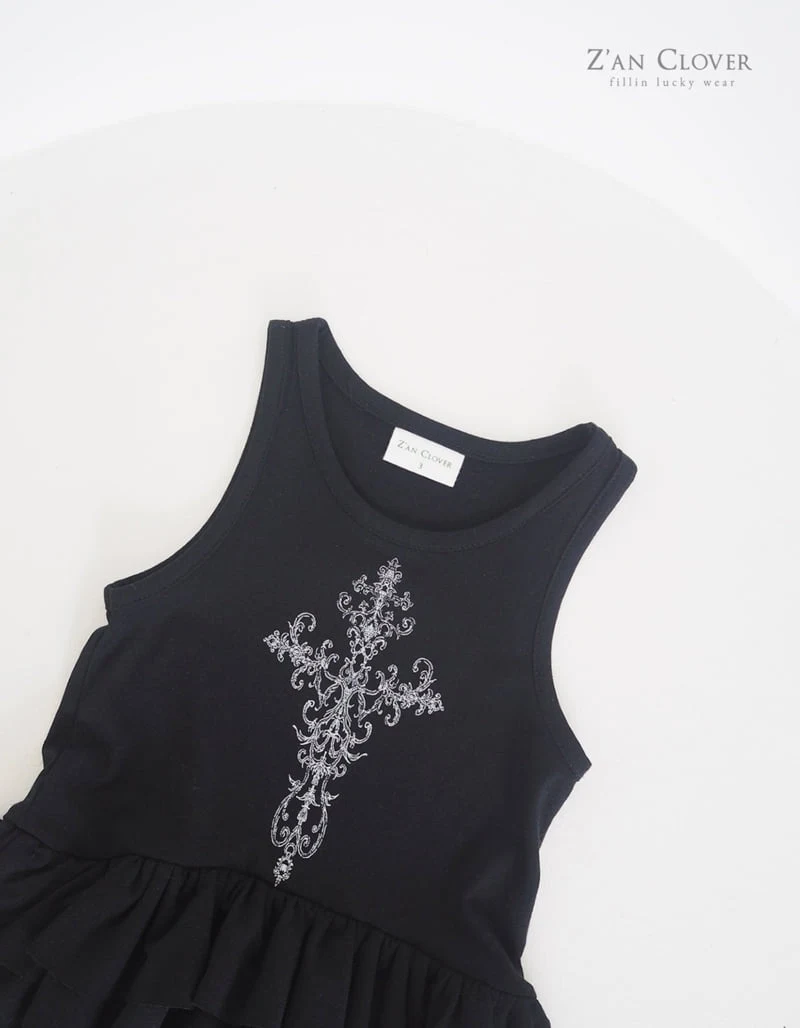 Zan Clover - Korean Children Fashion - #stylishchildhood - Layered Mini One-piece - 11