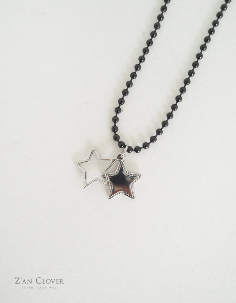 Zan Clover - Korean Children Fashion - #stylishchildhood - Twin Stardust Necklace - 7