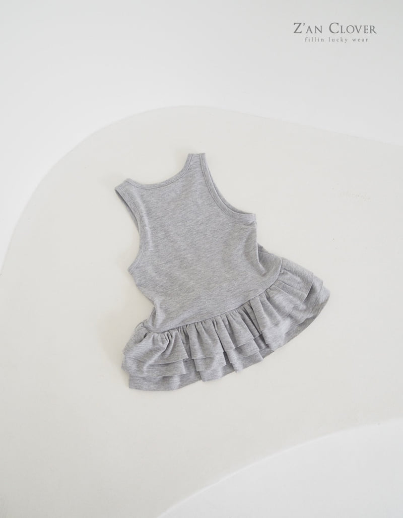 Zan Clover - Korean Children Fashion - #todddlerfashion - Layered Mini One-piece - 9