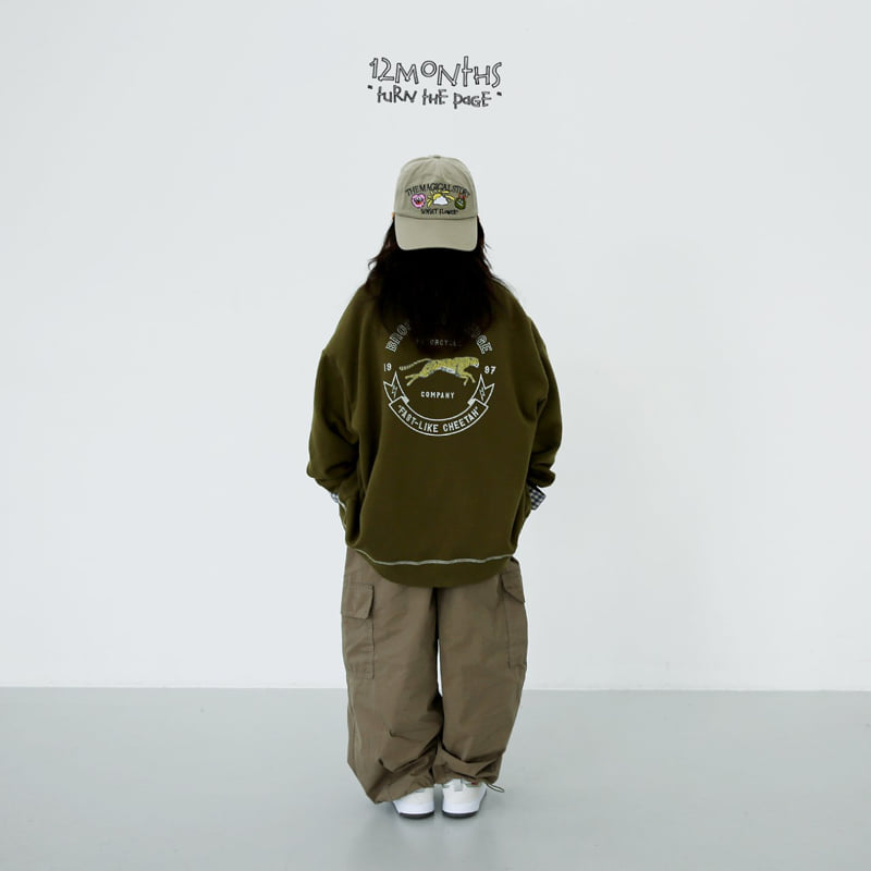 12 Month - Korean Children Fashion - #childofig - Cheetah Sweatshirt - 11