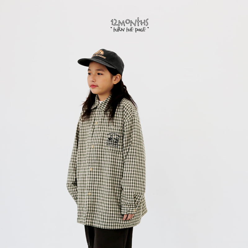 12 Month - Korean Children Fashion - #childofig - Easy Check Shirt - 7