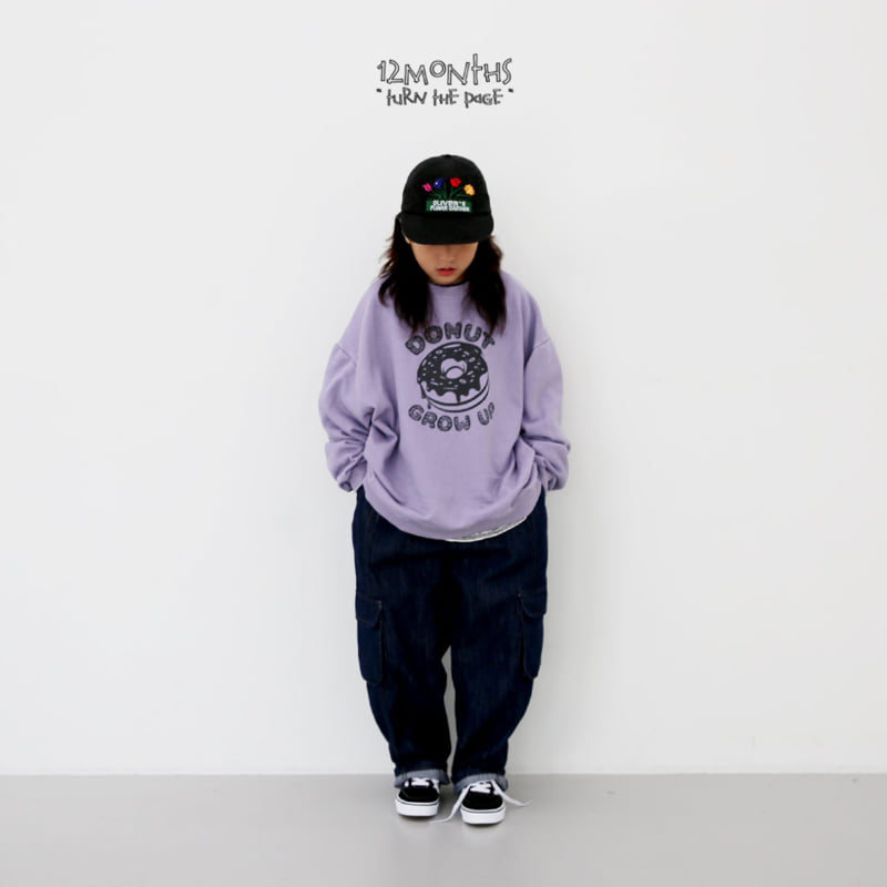 12 Month - Korean Children Fashion - #designkidswear - Dent Cargo Denim Pants - 6