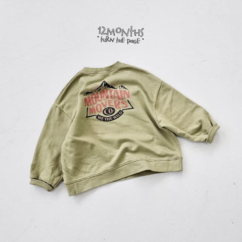 12 Month - Korean Children Fashion - #discoveringself - Mountain Sweatshirt - 11