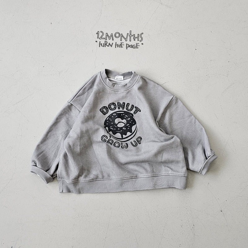12 Month - Korean Children Fashion - #kidzfashiontrend - Donut Pig Sweatshirt - 12
