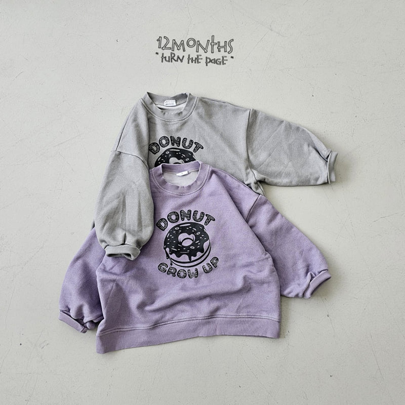 12 Month - Korean Children Fashion - #magicofchildhood - Donut Pig Sweatshirt