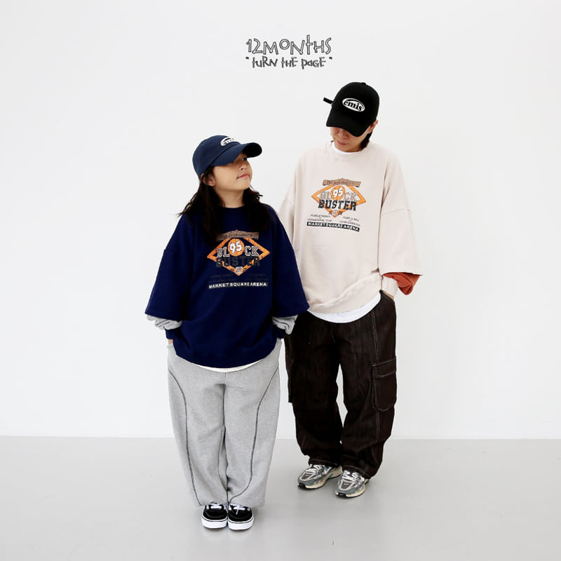 12 Month - Korean Children Fashion - #todddlerfashion - Booster Sweatshirt - 6