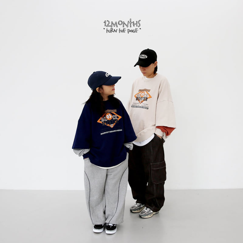 12 Month - Korean Women Fashion - #momslook - Booster Sweatshirt (Adult) - 11