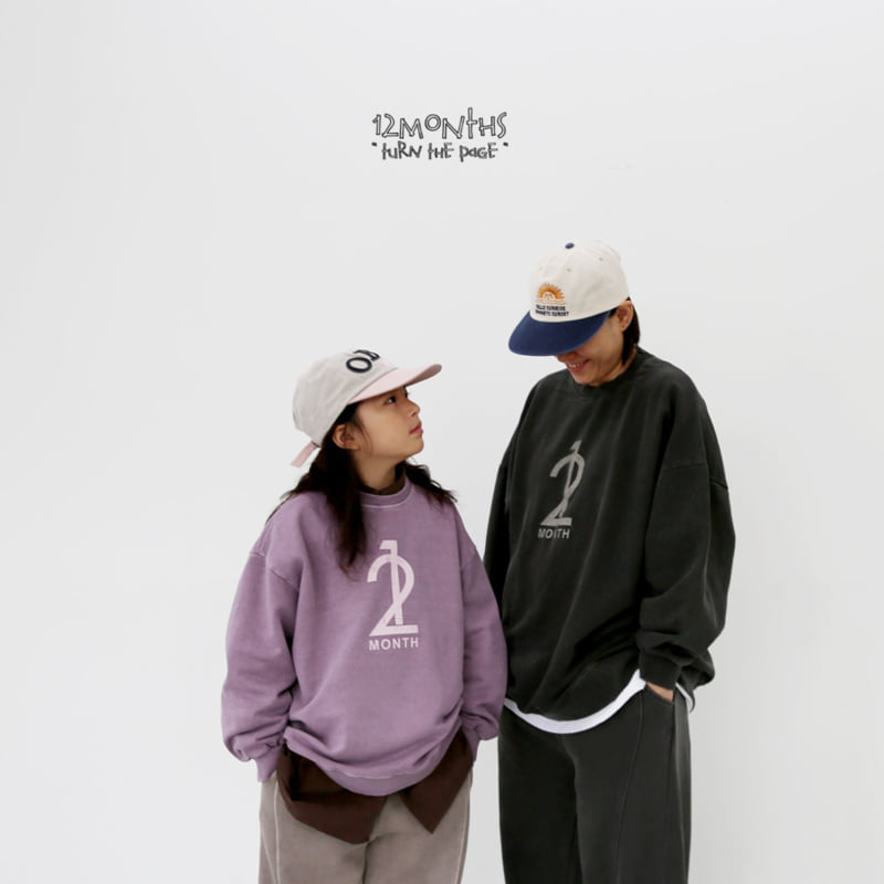 12 Month - Korean Women Fashion - #momslook - 12 Pig Sweatshirt (Adult) - 9
