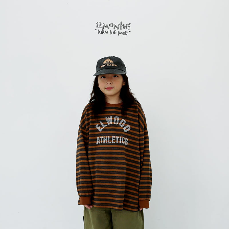 12 Month - Korean Women Fashion - #momslook - Wood Stripe Tee (Adult) - 11