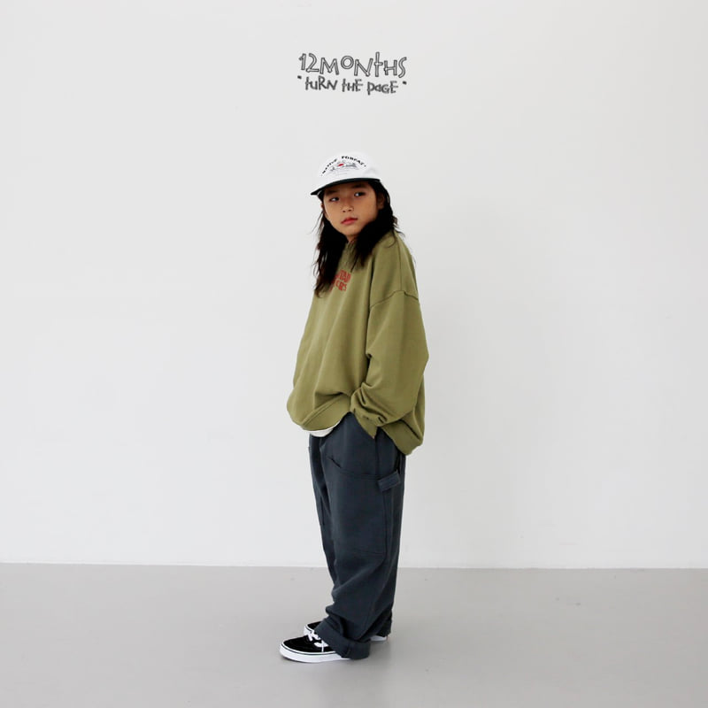 12 Month - Korean Women Fashion - #momslook - Mountain Sweatshirt (Adult) - 12