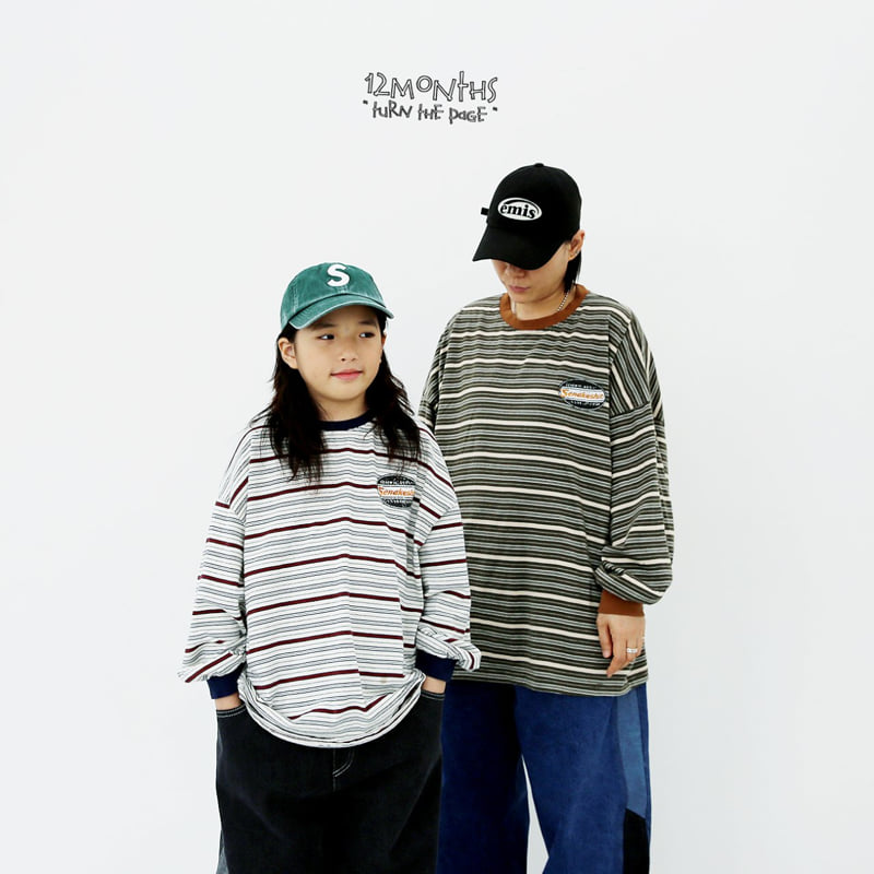 12 Month - Korean Women Fashion - #pursuepretty - Sena Stripe Tee (Adult) - 7