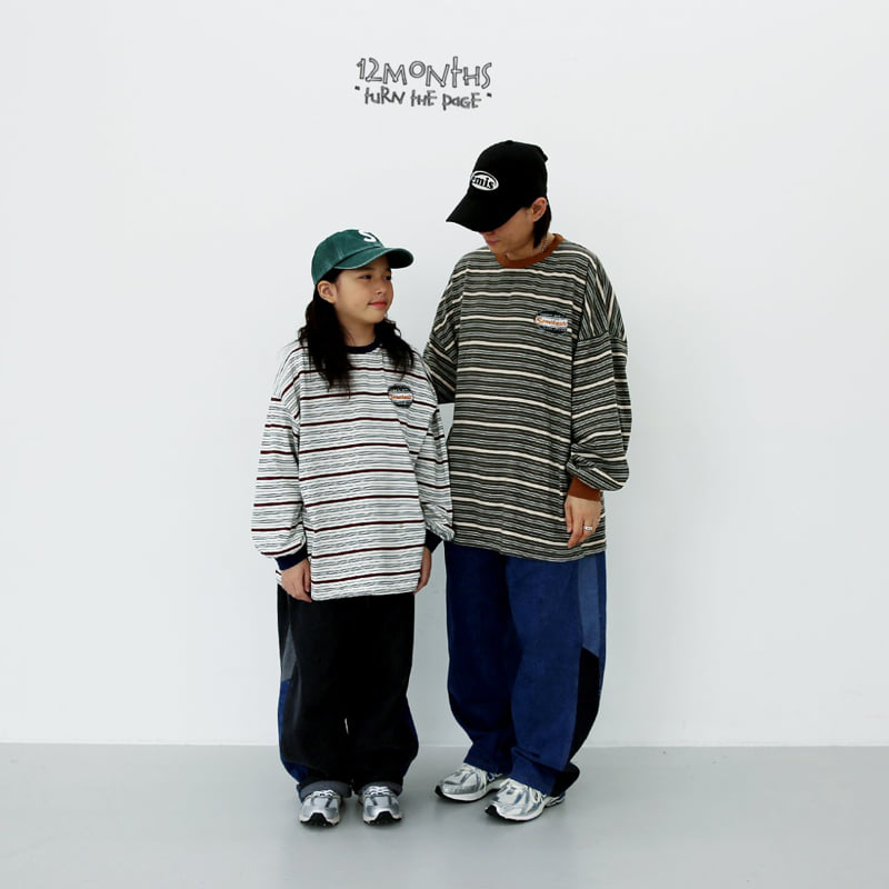 12 Month - Korean Women Fashion - #restrostyle - Sena Stripe Tee (Adult) - 8