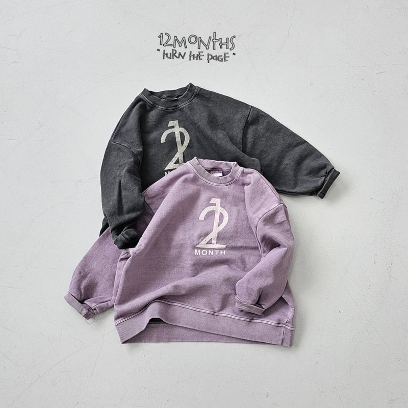 12 Month - Korean Women Fashion - #romanticstyle - 12 Pig Sweatshirt (Adult)