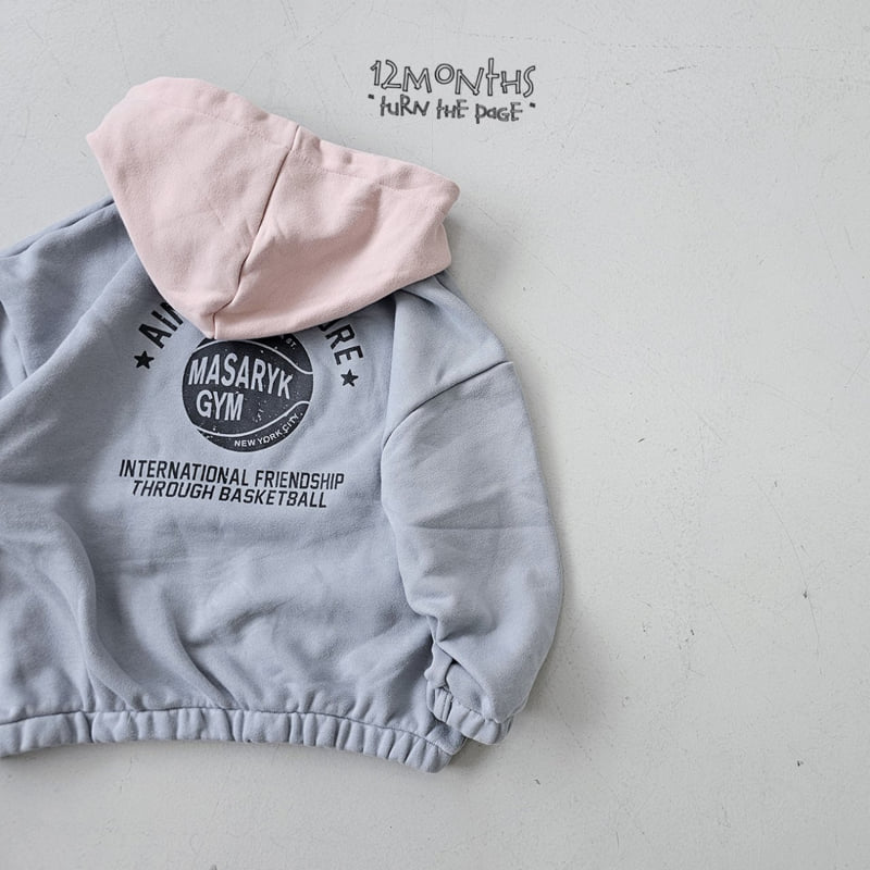 12 Month - Korean Women Fashion - #shopsmall - Gym Hoodie (Adult) - 7