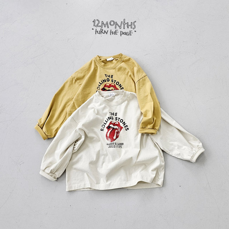 12 Month - Korean Women Fashion - #thelittlethings - Rolling Tee (Adult) - 6