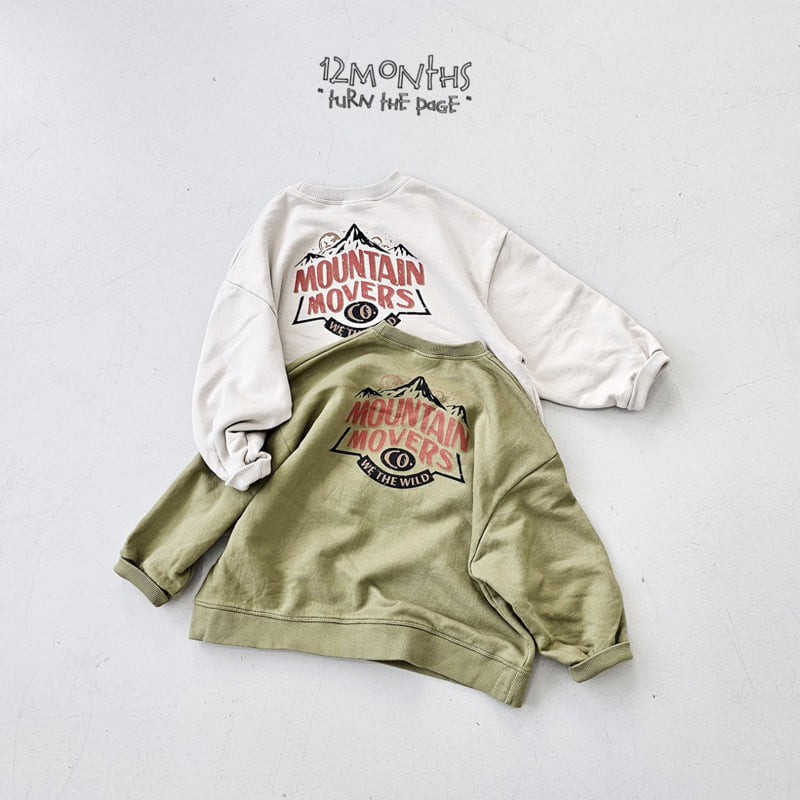12 Month - Korean Women Fashion - #thelittlethings - Mountain Sweatshirt (Adult)