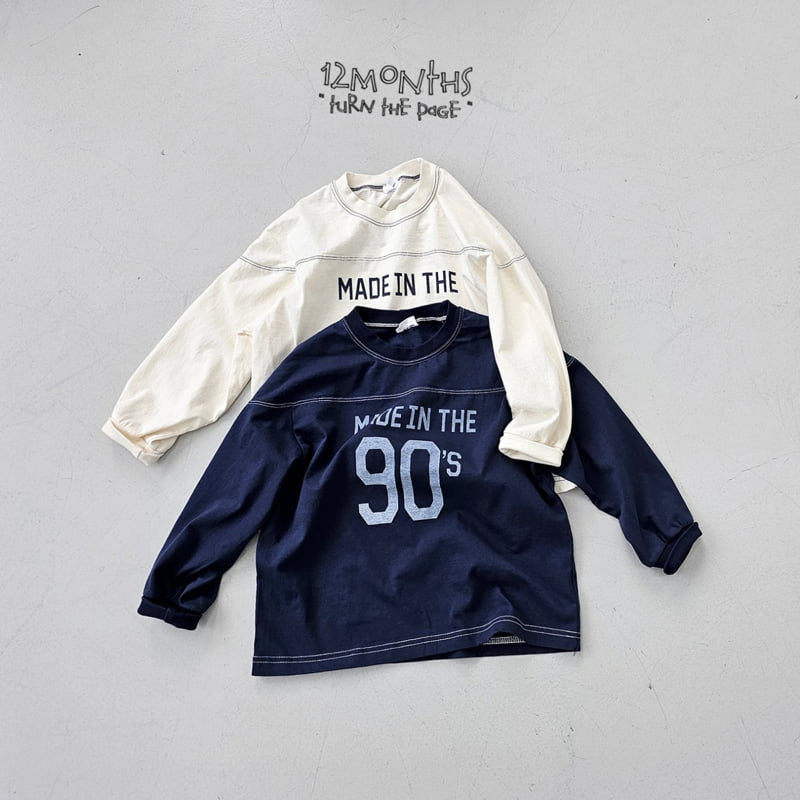 12 Month - Korean Women Fashion - #womensfashion - 90 Tee (Adult)