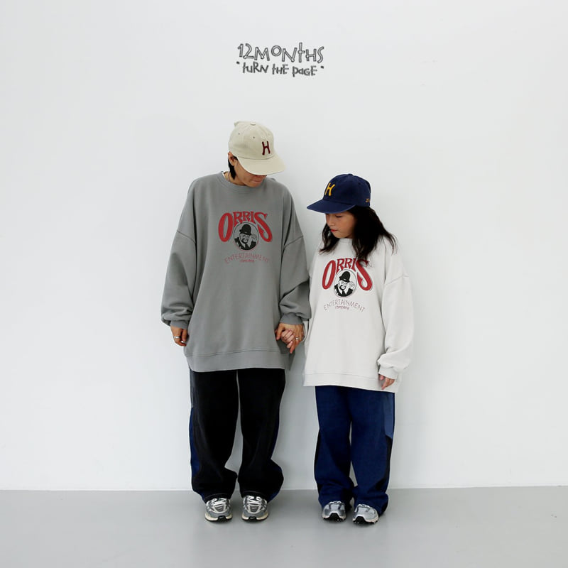 12 Month - Korean Women Fashion - #womensfashion - Gentleman Sweatshirt (Adult) - 12
