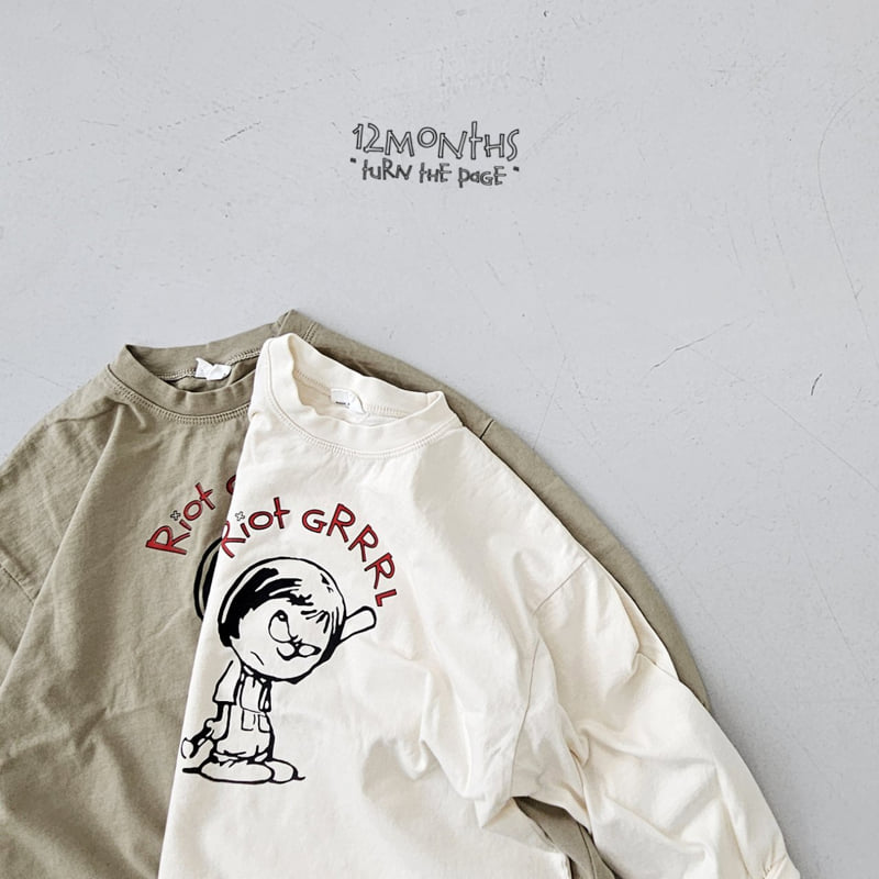 12 Month - Korean Women Fashion - #womensfashion - Growl Tee (Adult) - 7