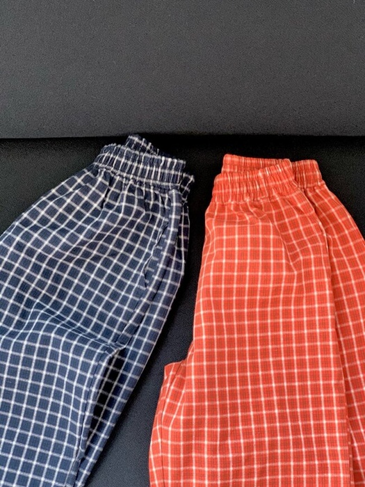 Check Two-Way Pants