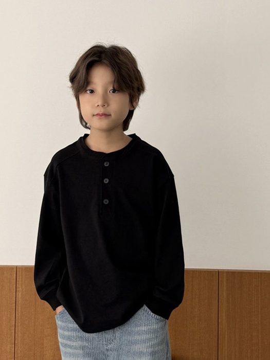Henley Neck Tee Henley Neck Tee