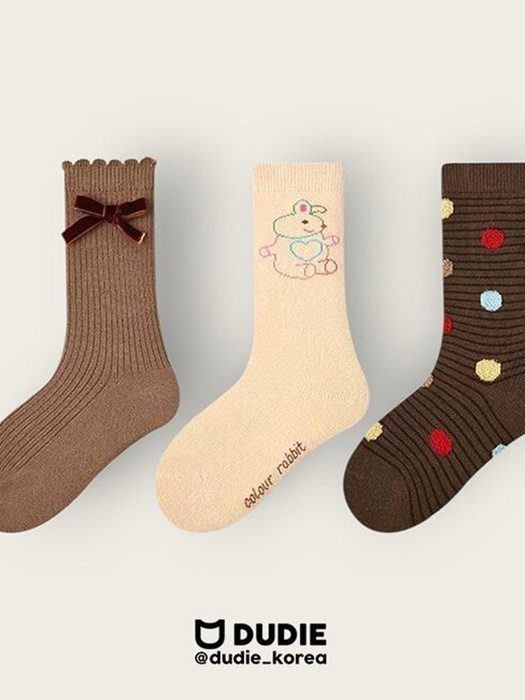 Color Rabbit Set (set of 3)