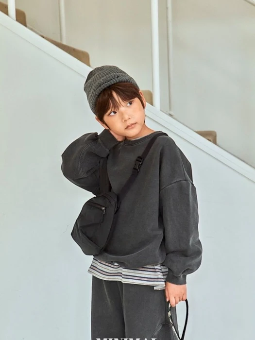 Washed Waffle Sweatshirt Washed Waffle Sweatshirt