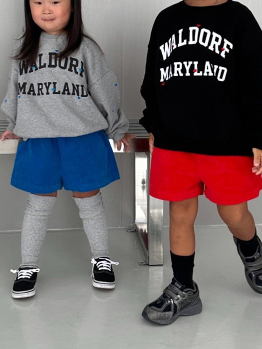 Corduroy Short Pants