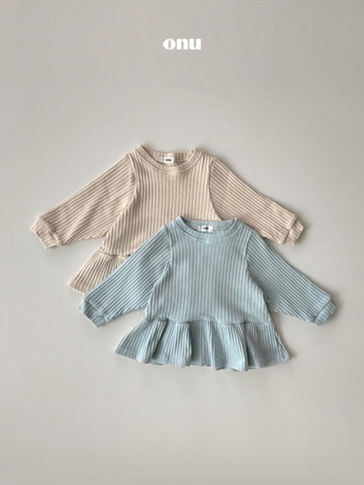 Ribbed One-piece