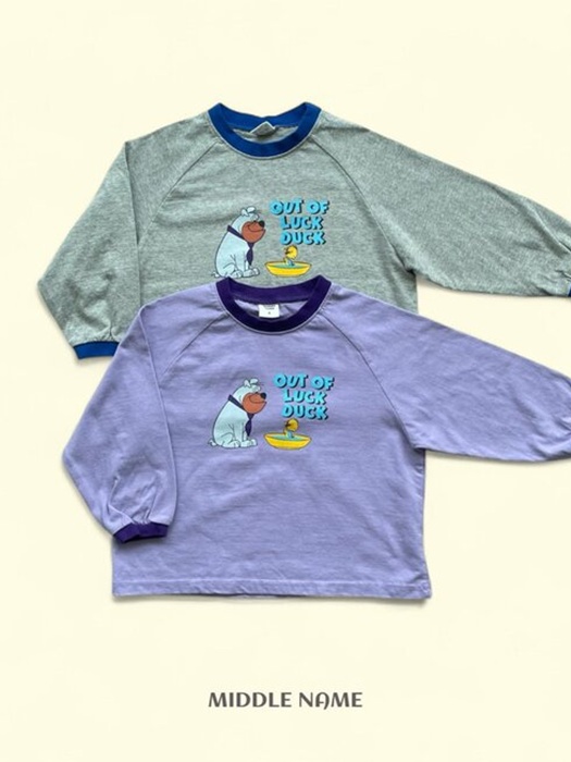 Colorblock Duck Long Tee Colorblock Duck Long Tee