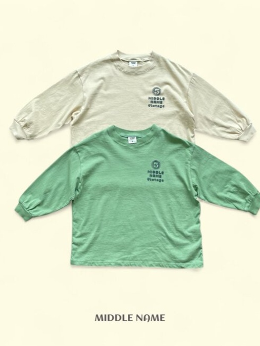 Middle Vintage Long Tee Middle Vintage Long Tee